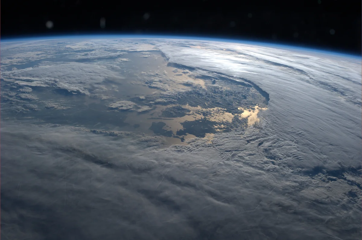Earth from orbit